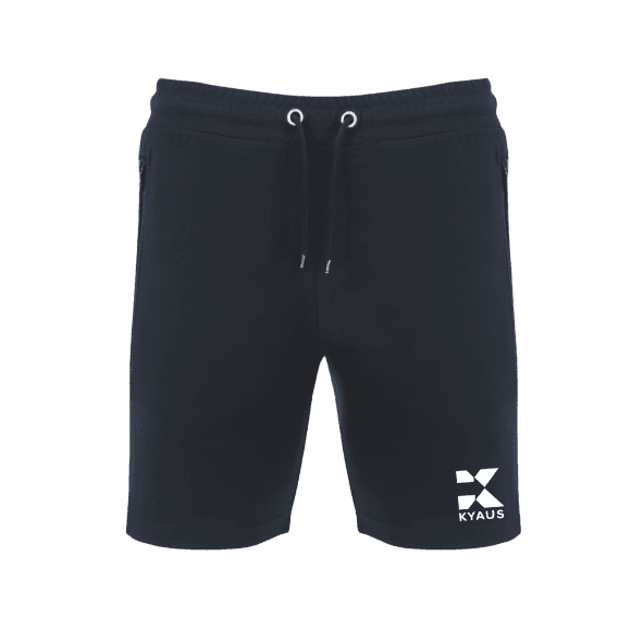 Short en coton avec poche et fermeture à glissière